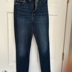 Lucky Brand Women's Dark Blue Skinny Jeans